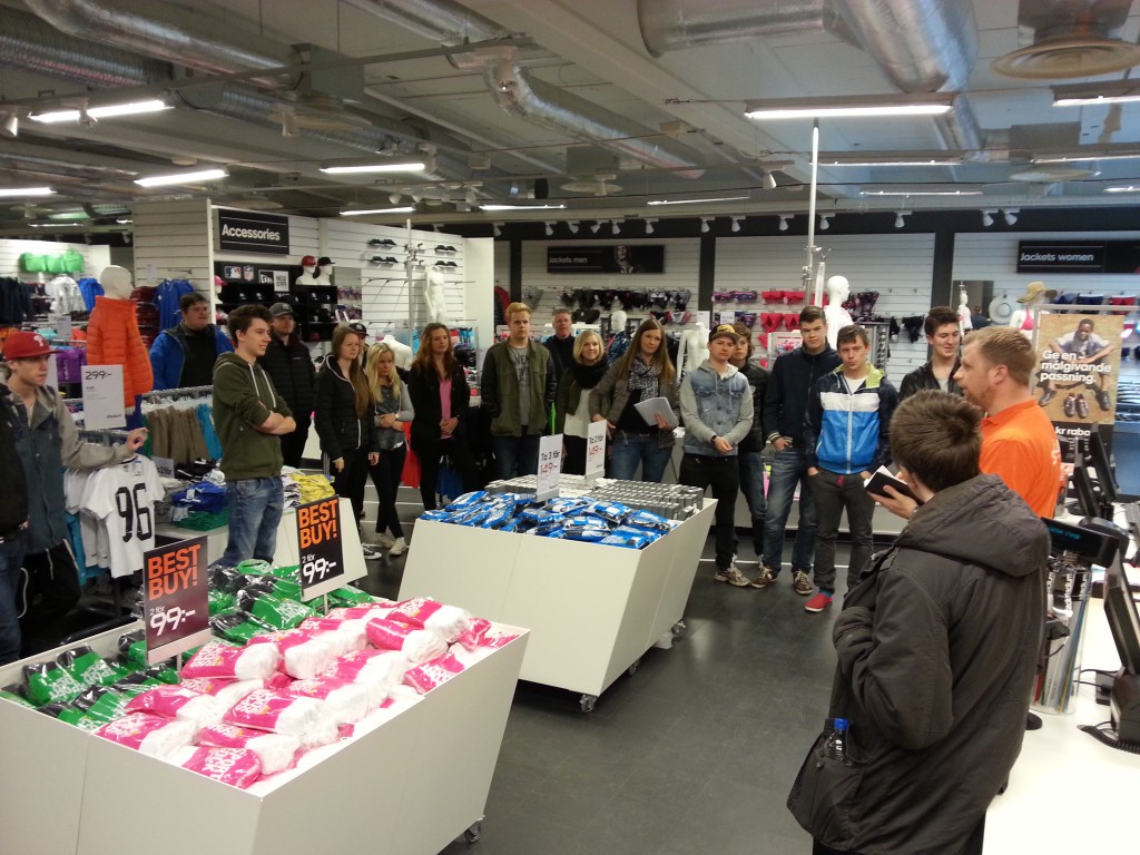 Studiebesök på Stadium