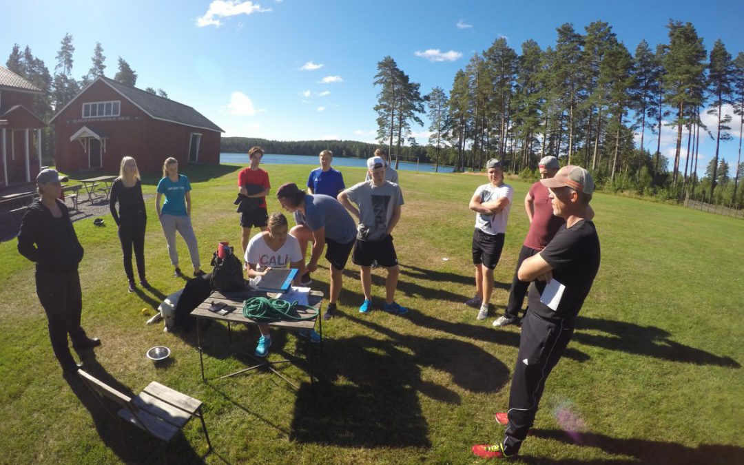 Introläger för nya sporthandelselever