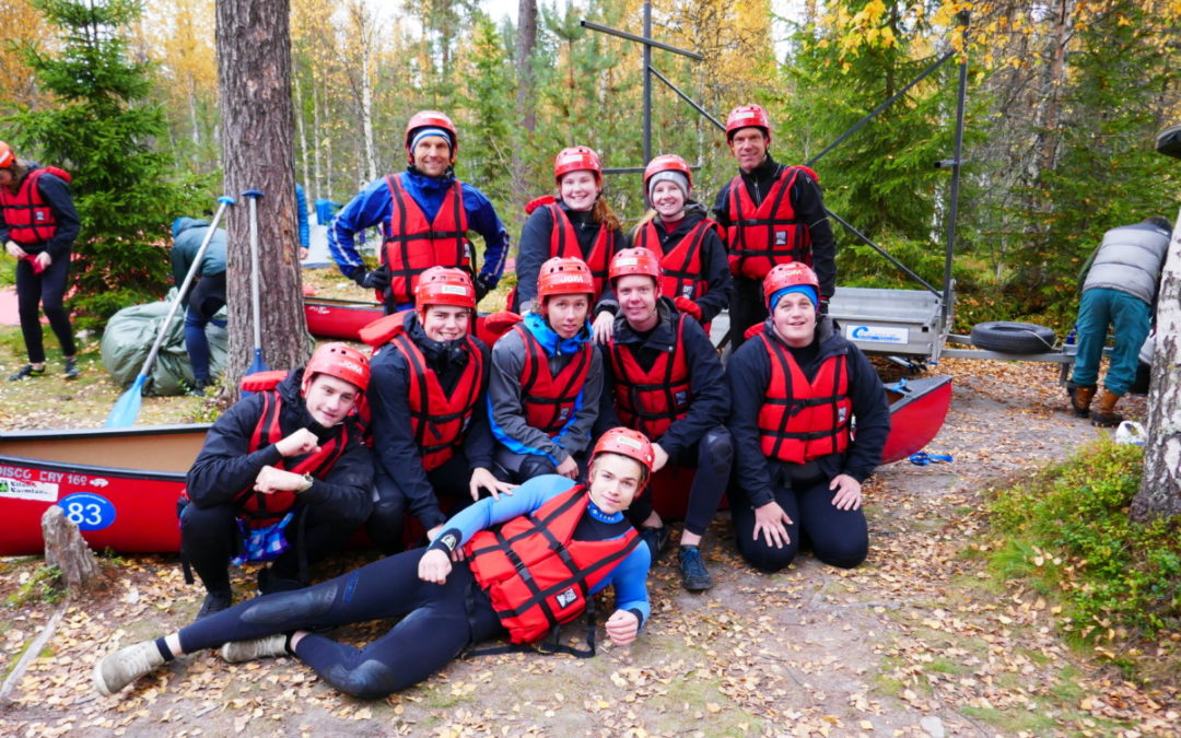 Äventyrstreorna på forspaddling