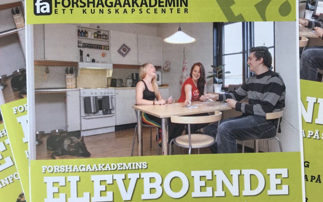 Ny broschyr om skolans elevboende