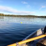 Sjö från roddbåt